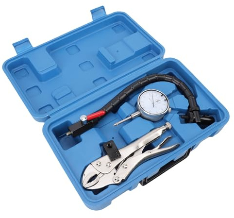 CHICIRIS Brake Disc Measuring Tool, Hardened Steel Aluminum Alloy, Measure Disc Brake Warping, Tire Wheel Runout, Gear Backlash