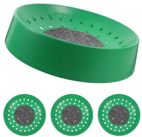Artibetter 4 pièces Bol de Nidification pour Pigeons Plastique Abs Plateau Support pour Nid de Pigeon Bol de Nid pour Élevage et Reproduction Réutilisable 4pcs