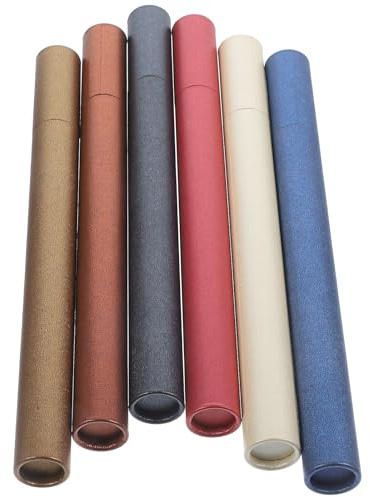 6 Pezzi Contenitore Decorativo e Pratico, in Carta, per Incenso | Bastoncini Profumati Naturali, Uso a Casa o Studi Yoga, Design Unico, Carta Leggera