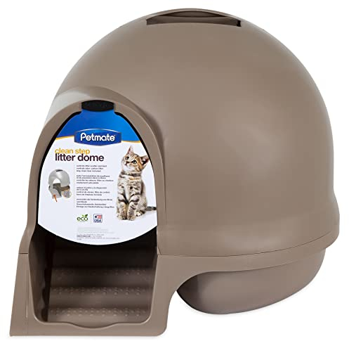Booda Petmate kuppelförmige Katzentoilette mit Treppe