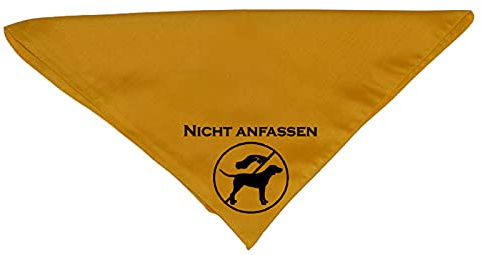 Hundehalstuch Nicht anfassen für Hund im Training Assistenzhund in Ausbildung