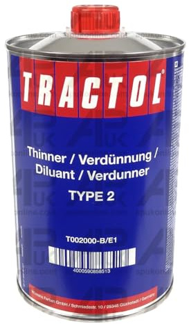 APUK 1 Litre Tractol Tractor Xylene Paint Thinners Spraying Painting Priming Lacquer