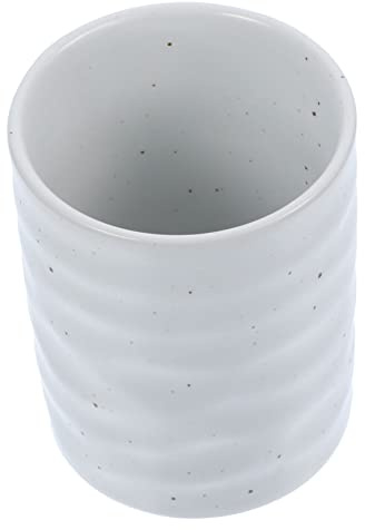 Alipis Taza De Té Japonesa De Cerámica Pequeña Color Blanco Segura y Multifunción Para Uso Diario y Ceremonias De Té Diseño Retro Hecho a Mano Taza Compacta