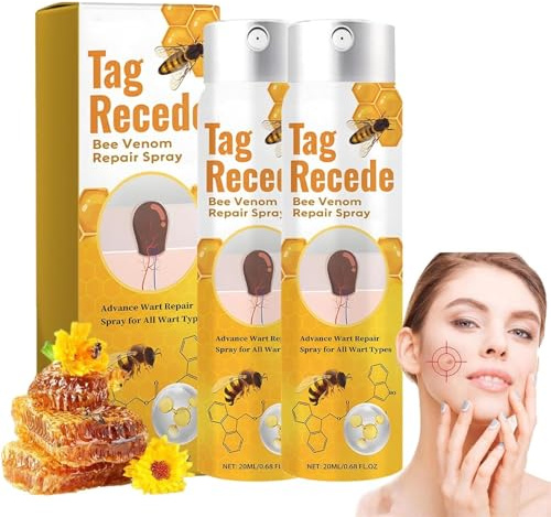 Tag Recede Bee Venom Spray, Bienengift Spray 20ml Bienengift für alle Hauttypen