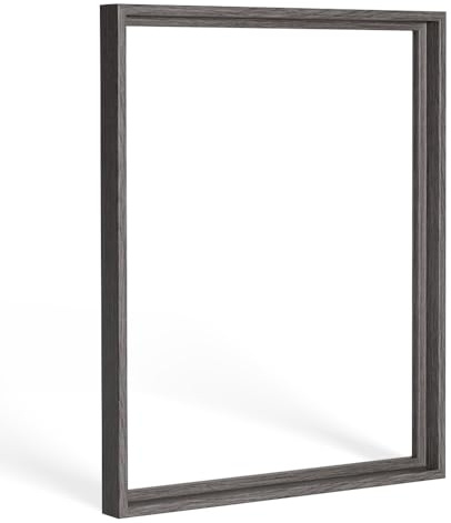 Bildershop-24 Cornice con giunti nascosti Lemgo 35x45 cm Rovere Grigio