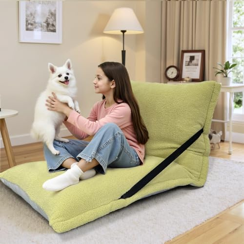 LELEFIDO Riesiges Sitzsack Indoor & Outdoor Sitzsack XXL, Bequemer Sitzsack-Stuhl für Erwachsene, Robustes Sitzkissen für Garten, Balkon, Camping