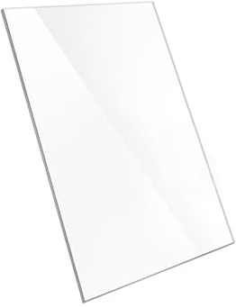 Klare Acrylplatte, Acrylplatten Transparent 297x210mm Dicke 2-10mm(4Mm)