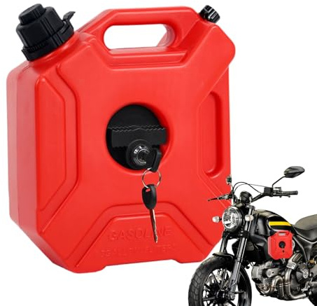 Réservoirs d'huile de voiture – Réservoir de stockage antistatique pour huile – Carafe avec serrure pour moto, bateau, tondeuses à gazon, SUV, ateliers, voyages, camping, eau, jardinage, cour, travail