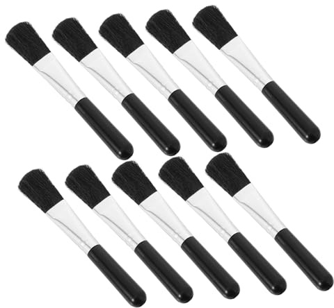 DECORNIJIA 10 Stück Kamera Objektiv Reinigungsset Superweiche Staubbürste aus Mikrofaser Multifunktional für Elektronik Schmuck und Computer Displays