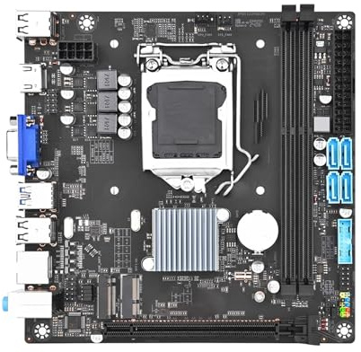 Kit de Placa Base Fit For B85 con CPU i5 4690 y 16 GB RAM DDR3 Combo Placa Mae Conjunto Escritorio LGA 1150 Mini itx Placa Madre