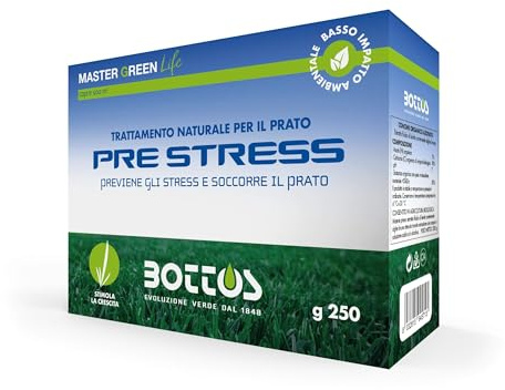 Bottos Concime Naturale Prato Biostimolante Pre Stress Biopromotore Accrescimento Giardino 250