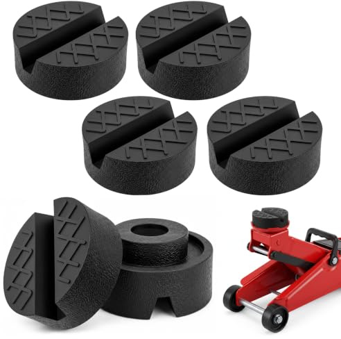 Car Jack Rubber Pad Pack of 6 Universal Rubber Pads for Vehicle Jack