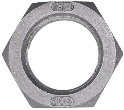 1 Stück 1/4 Zoll 3/8 1/2 3/4 1-1/4 1-1/2 BSP Innengewinde 304 Edelstahl Sechskant-Kontermutter Rohrverschraubung Anschluss-Adapter-Kupplung(1/2)