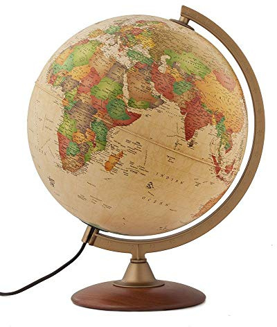 Nova Rico Colombo Illuminated Globe - 30 cm