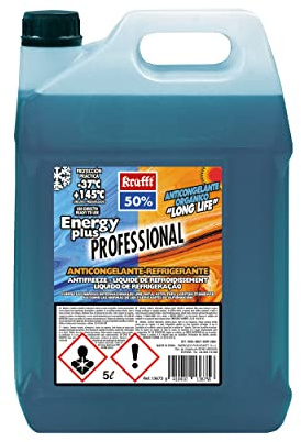 krafft Anticongelante Coche 50% (G-12) Líquido Refrigerante Coche Orgánico Azul Energy Plus CC 5L