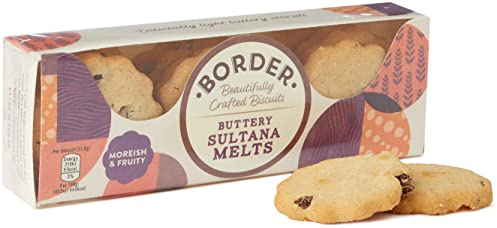 Border Biscuits Buttery Sultana Melts - 135g - Single Unit