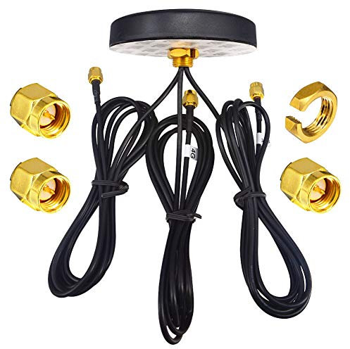 2G 3G 4G LTE Antenna BD GSM GPS WIFI Combined Antennas Outdoor Waterproof Combo Mimo Antenna 3.5dbi Dual SMA Male Connector 1.5M