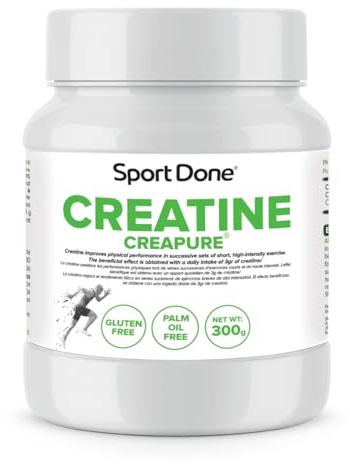 Creatina Creapure en Polvo | 300g | Apoyo para el rendimiento físico | Ideal para entrenamientos exigentes | 100% pura y certificada | Sin gluten ni aceite de palma