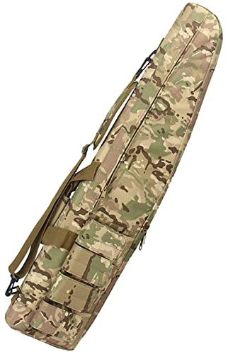 YLZBA Taktischer Gewehrkoffer,Gewehrtasche Lange Jagdtasche,Waffentasche for langwaffen abschließbar,Taktischer Gewehrkoffer Schrotflinten Tasche Waffenkoffer(Camouflage,100cm/39.4in)