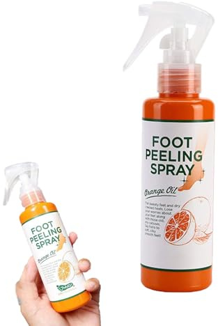 Caduola Spray peeling istantaneo per i piedi, maschera per i piedi per staccare la pelle morta, rimuovono la pelle morta in pochi secondi, peeling esfoliante e calli sui piedi