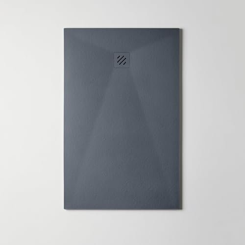 BATHME ZERO Plato de Ducha Gel Coat Color Grafito - Medida: 70X100 CM 70X100 CM