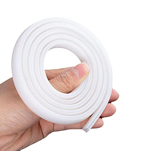 WUPNGS Cinta Aislante de Corrientes de Aire Sello de Goma con Borde de Canal de Goma en U, Longitud 1M for Uso como Tira Decorativa, Transparente/8 * 12 * 14 mm(10M)(1.5 * 4.5 * 10Mm(10M))