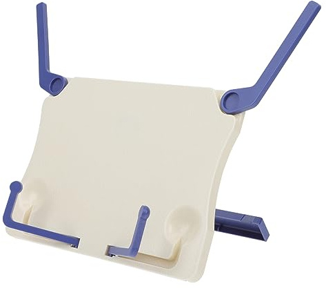 Yardwe Notenständer Faltbar Für Schreibtisch Notenhalter Tragbar Für Haushalt Material Langlebig Und Robust Mit Einfacher Lesefunktion