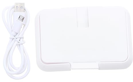 Toyvian 1 Pz Scaldabiberon Portatile per Salviette Umide Scatola Riscaldante per Wipes con Design Temperatura per Comfort Del Auto