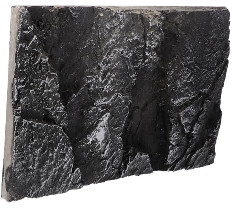 Toddmomy Fond de Terrarium Décoratif pour Reptiles Aquariums Décoration de Réservoirs avec Images Détails Réalistes