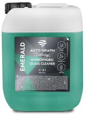AUTO GRAPH Hydrophober Glasreiniger EMERALD 5L, Regenschutz