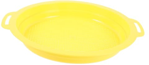 Alasum Gold Sifting Pan and Mine Filter Sieve Pan Set Storage Bag for Prospecting and Beach Sifting Outdoor Gold Classify Handheld Mesh