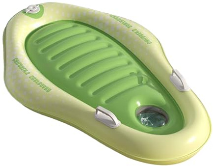 Surf Beach Toy - Grün - Single, Bodyboard Kinder – Leichtes Surfbrett FürStrand, Meer & Schwimmbad | 117x75.5cm