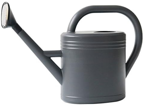 Jarra de riego | Regaderas de plástico con Pico Largo, Jarra de 3 litros con Cabezal y Mango de rociador, regadera para Plantas de Flores de jardín Interior y Exterior