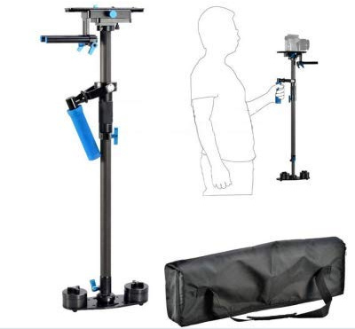 GOWE 1-7Kg 120cm Carbon Fiber Stabilizer Camera Video Steadicam DSLR Steadycam