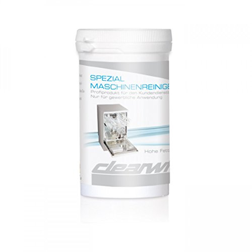 Clearwhite Spezialmaschinenreiniger 250g Geschirrspülmaschine Profiprodukt (ätzend!) hohe Fettlösekraft, beseitigt organische Rückstände effizient
