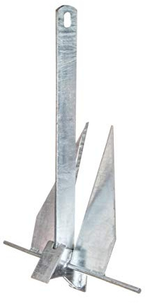 SEACHOICE Hot Dipped Galvanized Deluxe Anchor 8S 41720