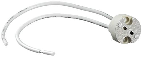 5 x Keramik Lampenfassung Halogen LED Fassung G4 GX5,3 GY6,35 MR11 MR16 Sockel