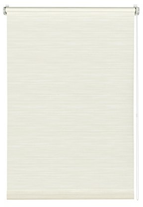 Gardinia EASYFIX Rollo Dekor 103 Streifen weiß/beige 75 x 150 cm, 33166