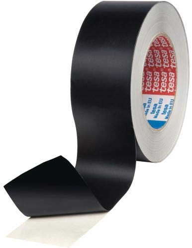 tesa 50577 Klebeband Aluminium Tape 50mm schwarz 25m