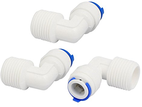 Aexit M20 auf 3/8' 'Rohrbogen Wasserfilterkupplung Quick Connect Converter 3St (7ae007c2a887b51d9a849581efdac933)