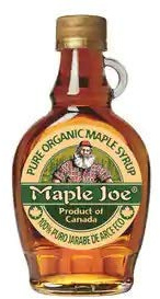 Maple Joe - Sirop d'érable pur à 100% - Produit canadien - Idéal pour ajouter une touche d'exotisme à vos plats - 250 grammes