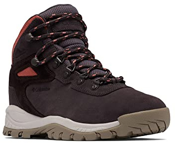 Columbia Newton Ridge Plus WP Amped, Botas montaña de senderismo y trekking, Mujer, Timber Cinder, 40.5 EU