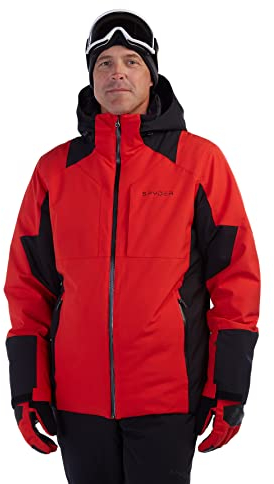 Spyder Herren Contact Skijacke, Volcano, XXL EU