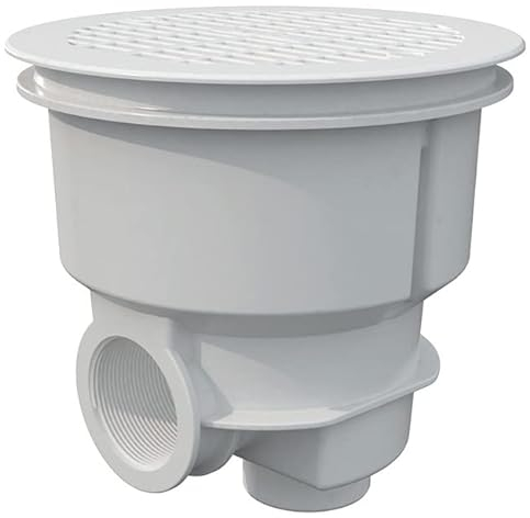 Suinga Normablauf mit flachem Gitter für Betonpools.