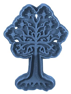 Cuticuter Arbre de Gondor Coupe à Biscuits Le Seigneur des Anneaux Bleu