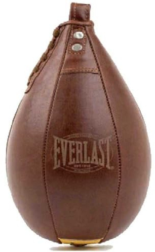 Everlast Unsiex Erwachsene Sport Boxen Punching Ball 1910 Speed Bag, Braun, 9x6