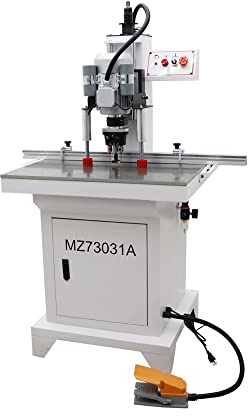 LGXEnzhuo 110V Pneumatic Hinge Boring Insertion Machine Single Head Hinge Drill Hinge Drilling Machine for Drilling Wardrobe Door Kitchen Cabinet Door Bookcase Door 3Z-45-9.5 1.5KW