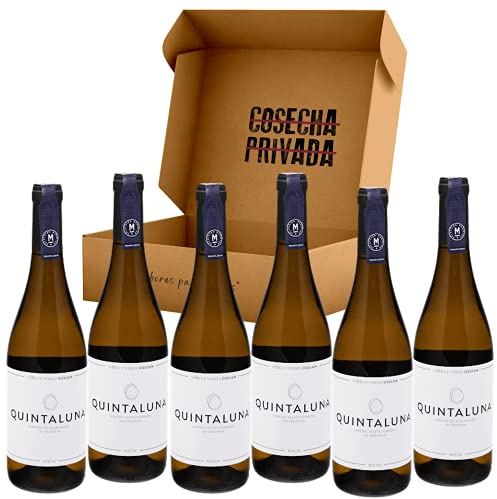 Ossian - Envío 24 H - Mejor Vino Blanco Verdejo - Alma Carraovejas - Enviado por Cosecha Privada (6 x Botella 75 cl, Quintaluna)