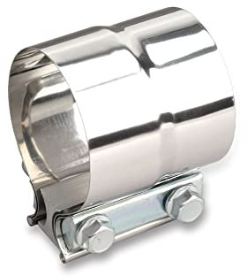 3.0 Inch Exhaust Clamp, Lap Joint Band Clamp Stainless Steel Exhaust Repair Preformed for Exhaust Pipe Connection (1, 3.0 Inch)