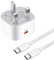 45W Samsung Super Fast Charger for Samsung Galaxy S24 Ultra/S25 Plus/S23 FE/S24/S22/S21 S20,A54 A55 A25 A15 A16 A05S A53 A34 A23 5G A56 A36,Z Fold 4 5/Z Filp 5 6 Charging Plug Phone Adaptor and Cable